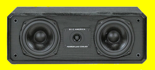 bic venturi center channel speaker