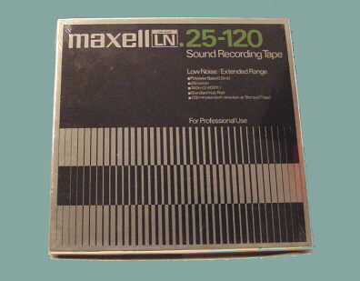 Maxell Professional and Consumer Blank Open Reel Recording Tape Home Page